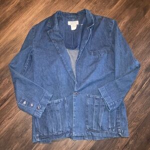 Marithe Francois Girbaud Indigo women’s Denim Jacket size M